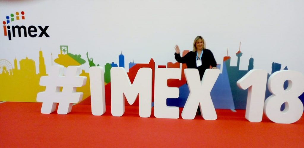 VSN HUB and Vicky Evangeliou at IMEX Tradeshow in Frankfurt on 15-17 May 2018 as Hosted Buyer from Greece