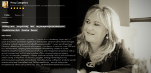 Vicky Evangeliou Interview 100 Mentors